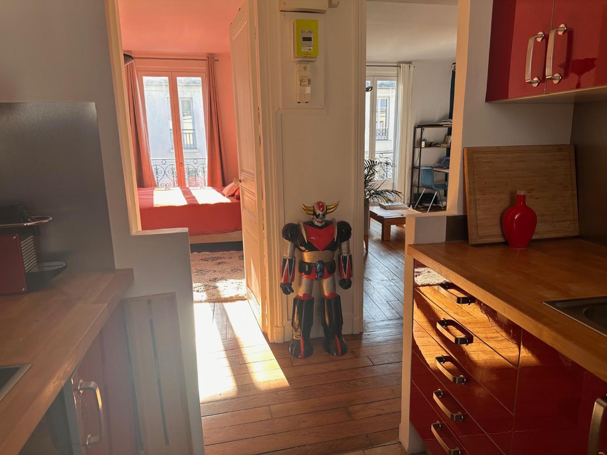 Quiet Apartment Hill Of Montmartre باريس المظهر الخارجي الصورة